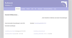 Desktop Screenshot of kultureck.de